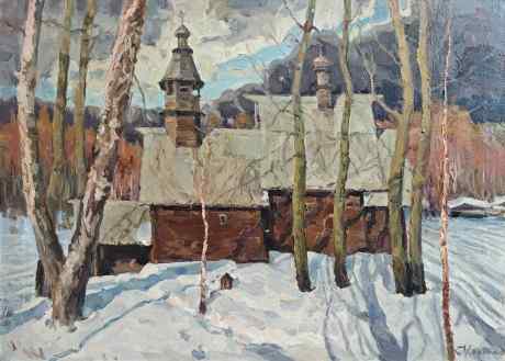 Tribute to Russian Wood Architecture