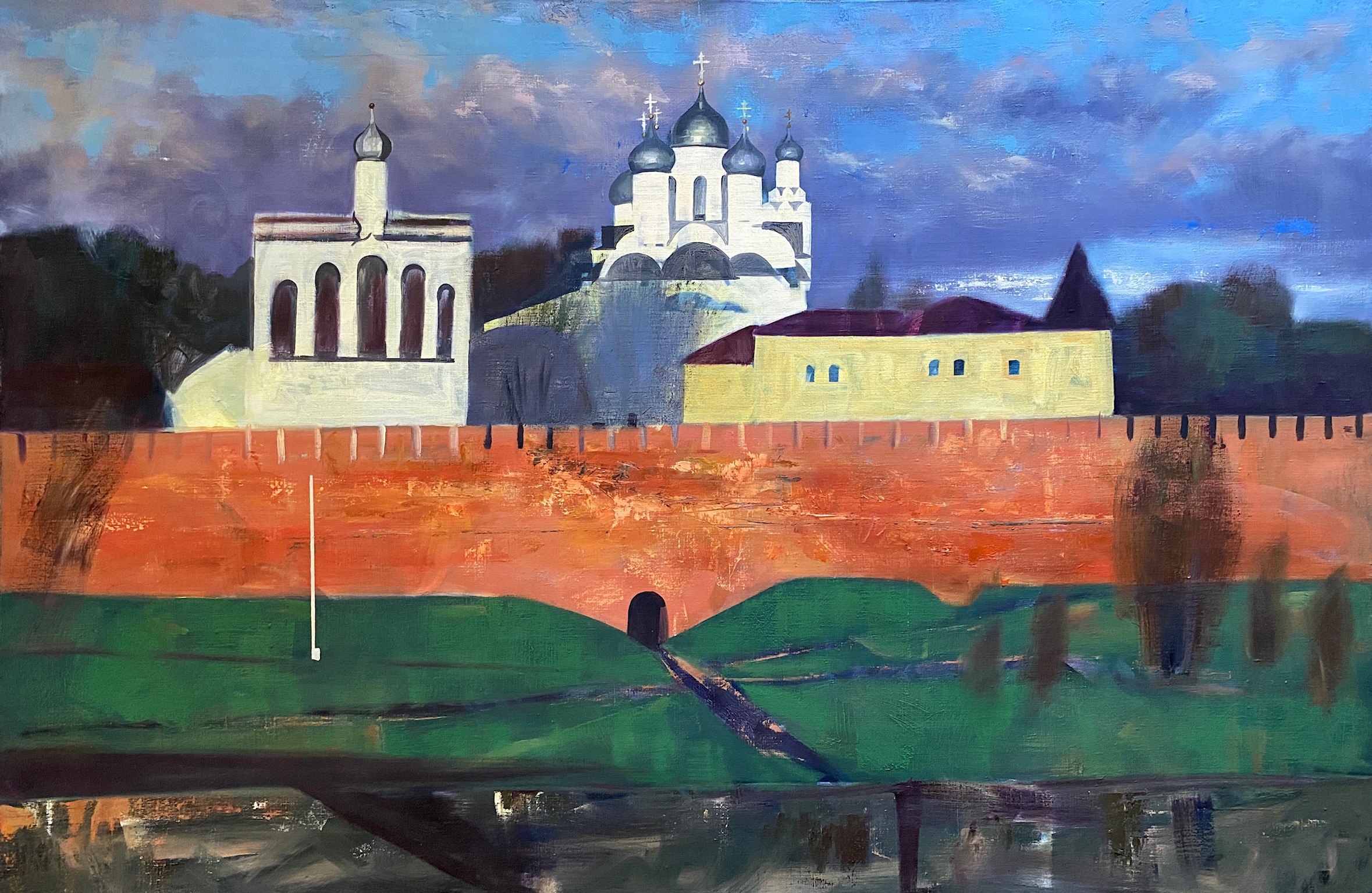 Novgorod. Kremlin - 1, Sergey Nekrasov, Buy the painting Oil