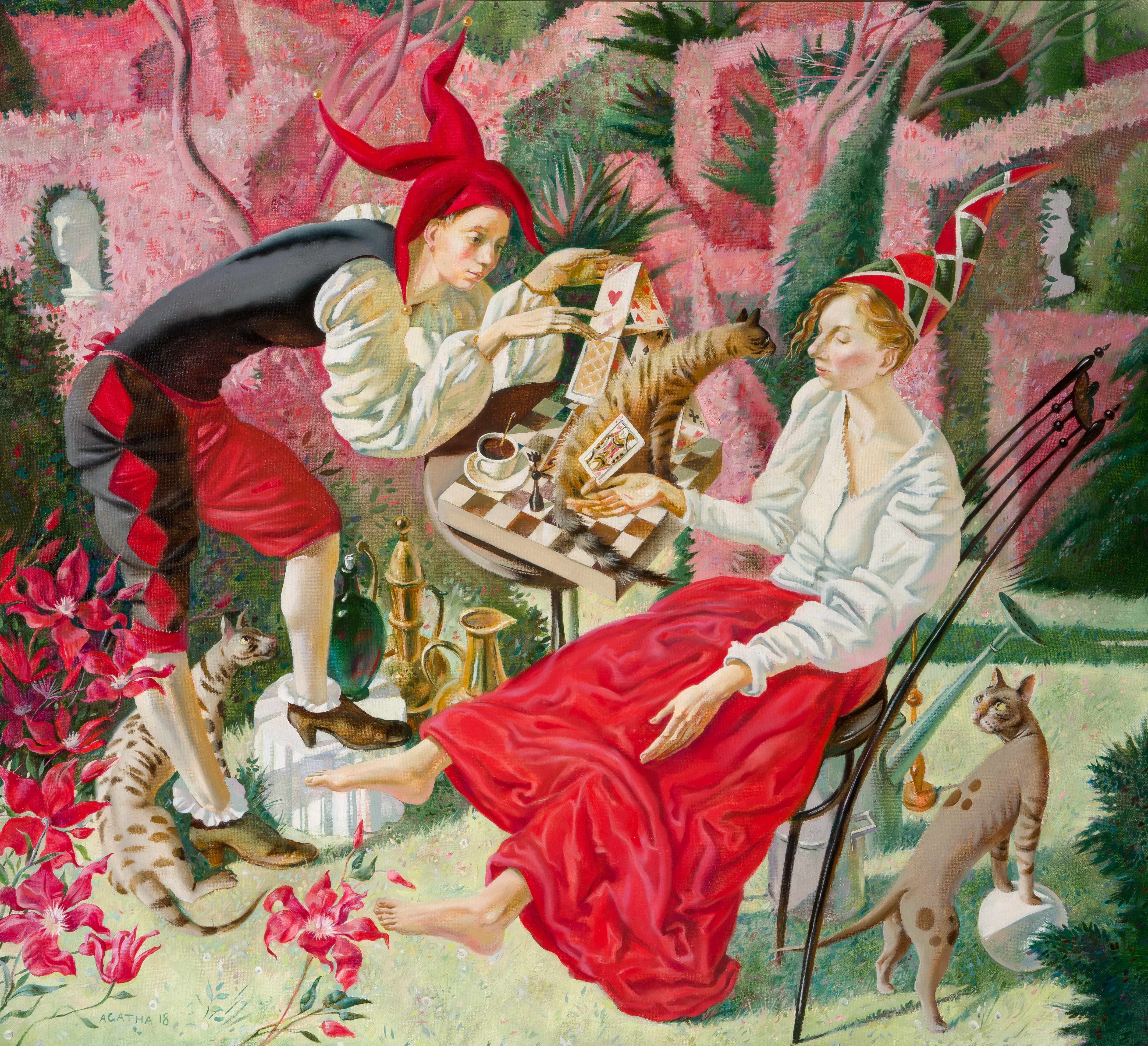 House of Cards - 1, Agatha Belaya , Buy the painting Oil