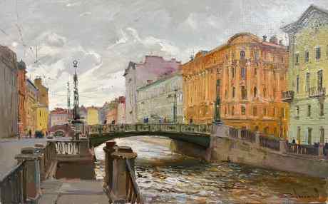 Near the Voznesensky Bridge