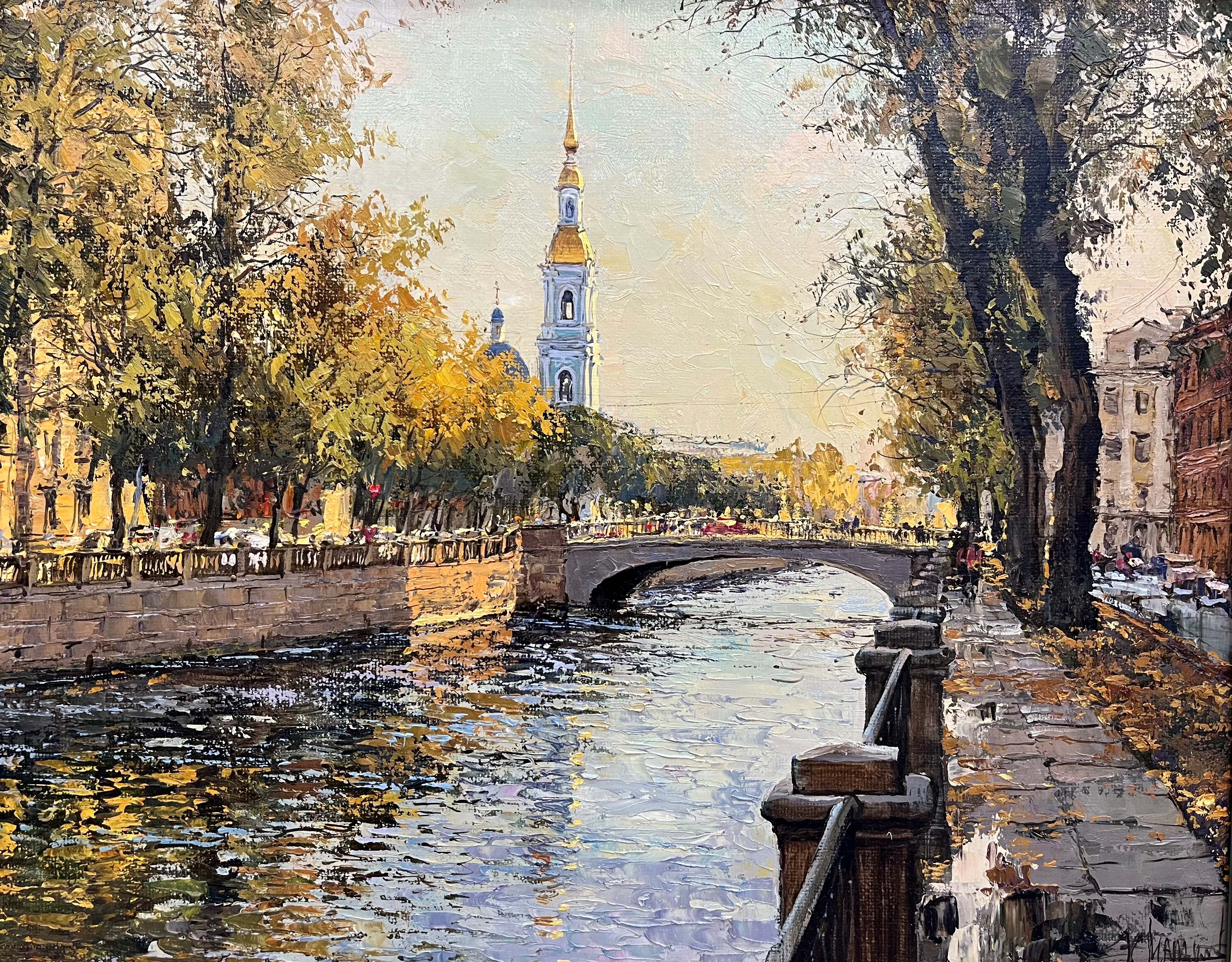 Kryukov Canal - 1, Kirill Malkov, Buy the painting Oil