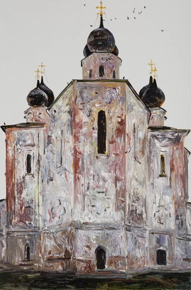 Voykovsky Cathedral - 1, Dmitry Myascnikov, Buy the painting Oil
