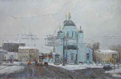 View of the Church of St. Sergius of Radonezh