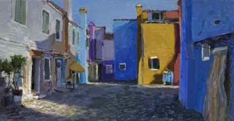 Burano. Sunny Courtyard