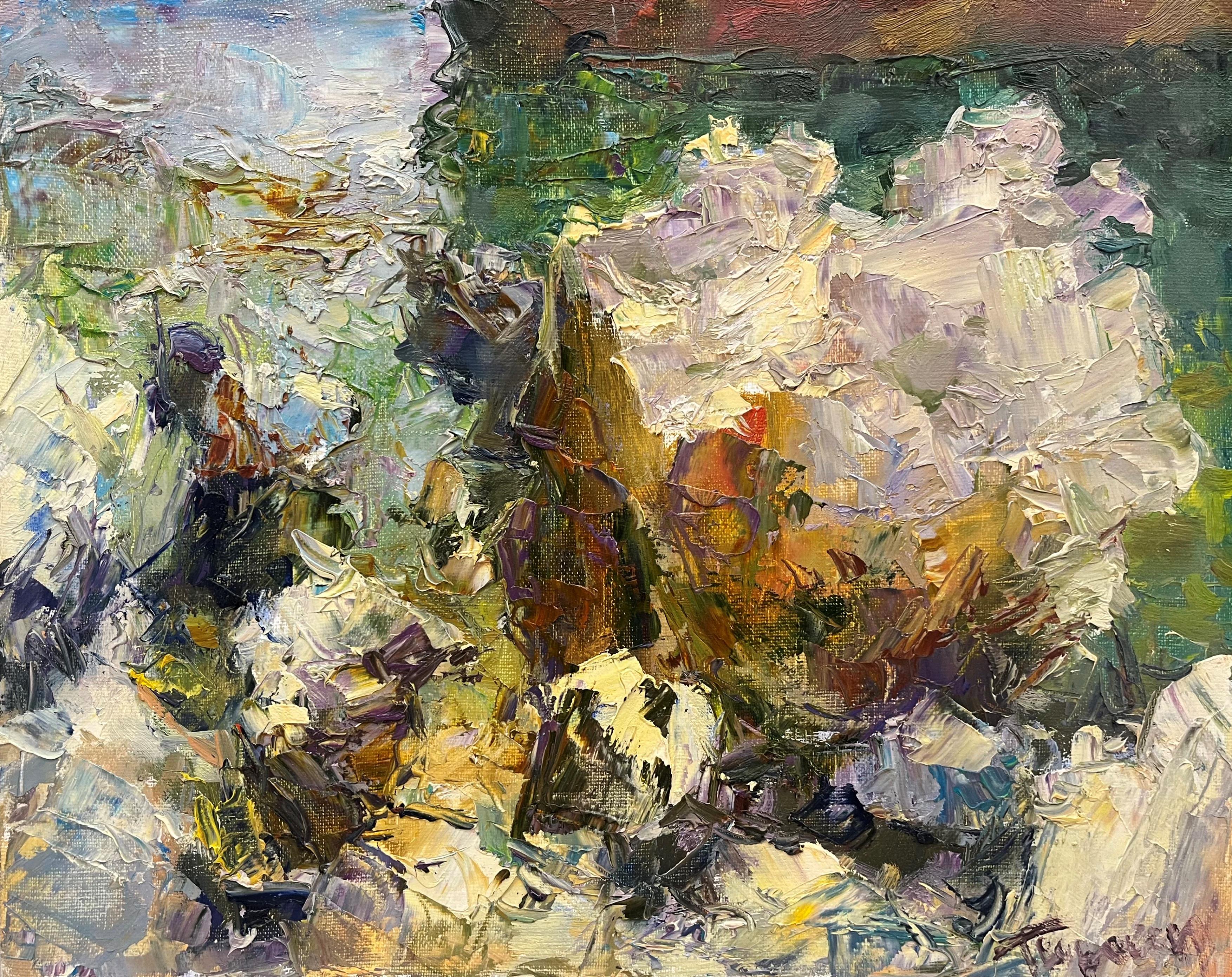 Study with Stones II - 1, Tuman Zhumabaev, Buy the painting Oil