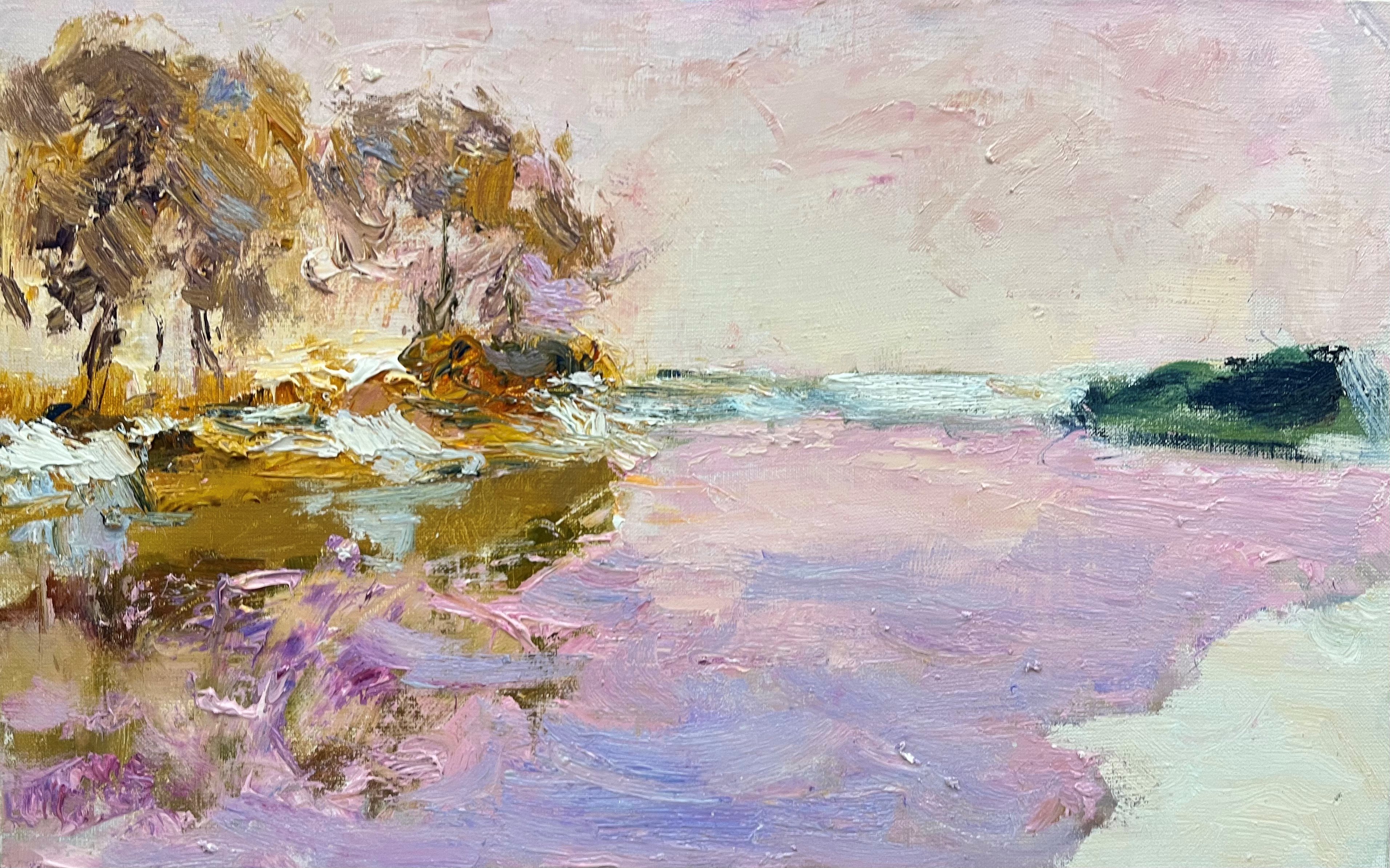 Pink Etude - 1, Tuman Zhumabaev, Buy the painting Oil