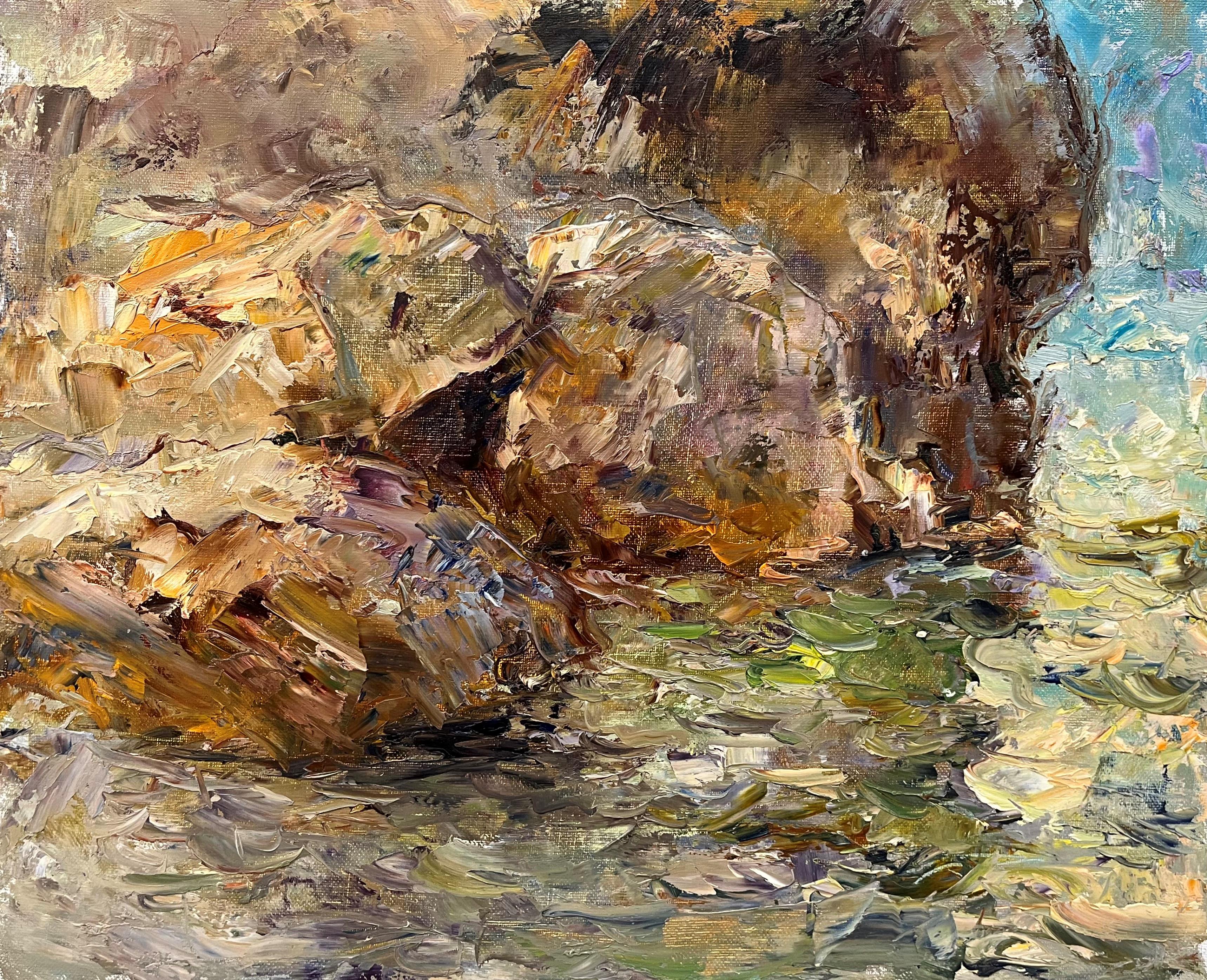 Study with Stones IV - 1, Tuman Zhumabaev, Buy the painting Oil