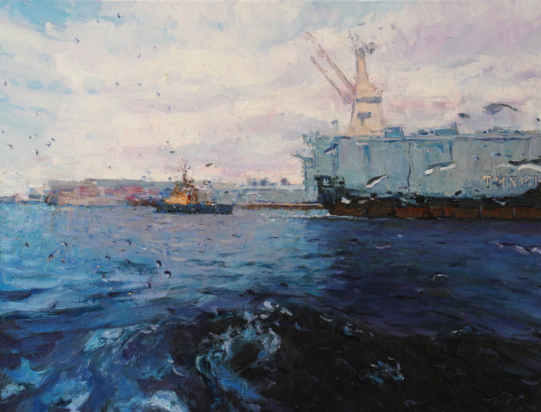 On The Way To Peterhof - 1, Sergei Prokhorov, Buy the painting Oil