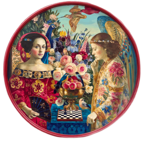 Tondo 'The Chess Game'