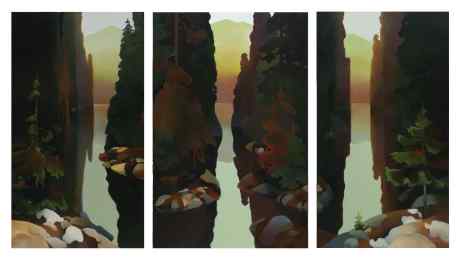 "The Stoics" triptych