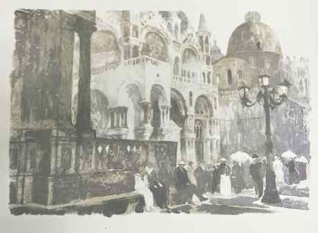 In the shadow of the Marciana Library