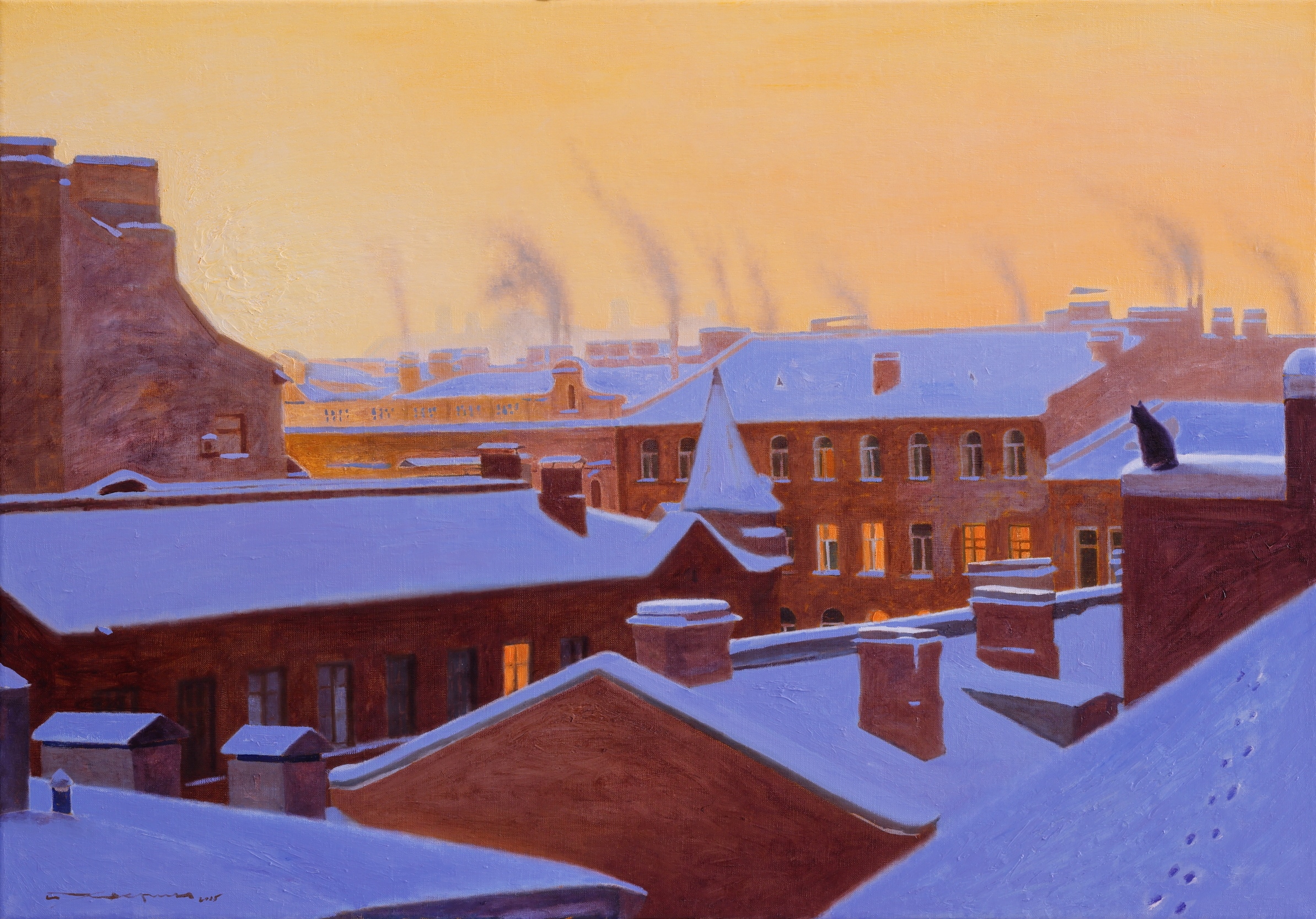 Dawn - 1, Ilya Khokhrin, Buy the painting Oil