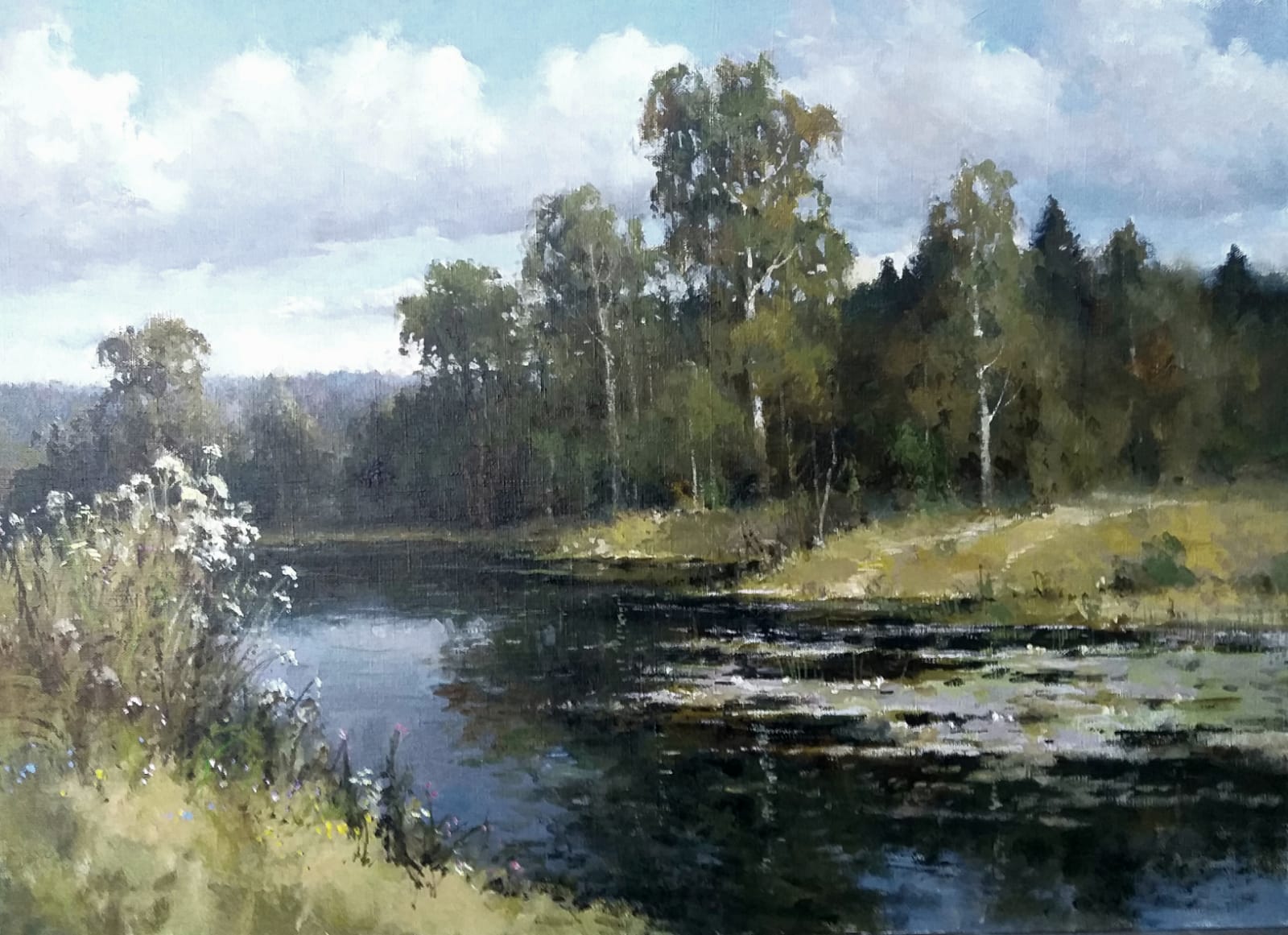 River - 1, Alexander Kremer, Buy the painting Oil