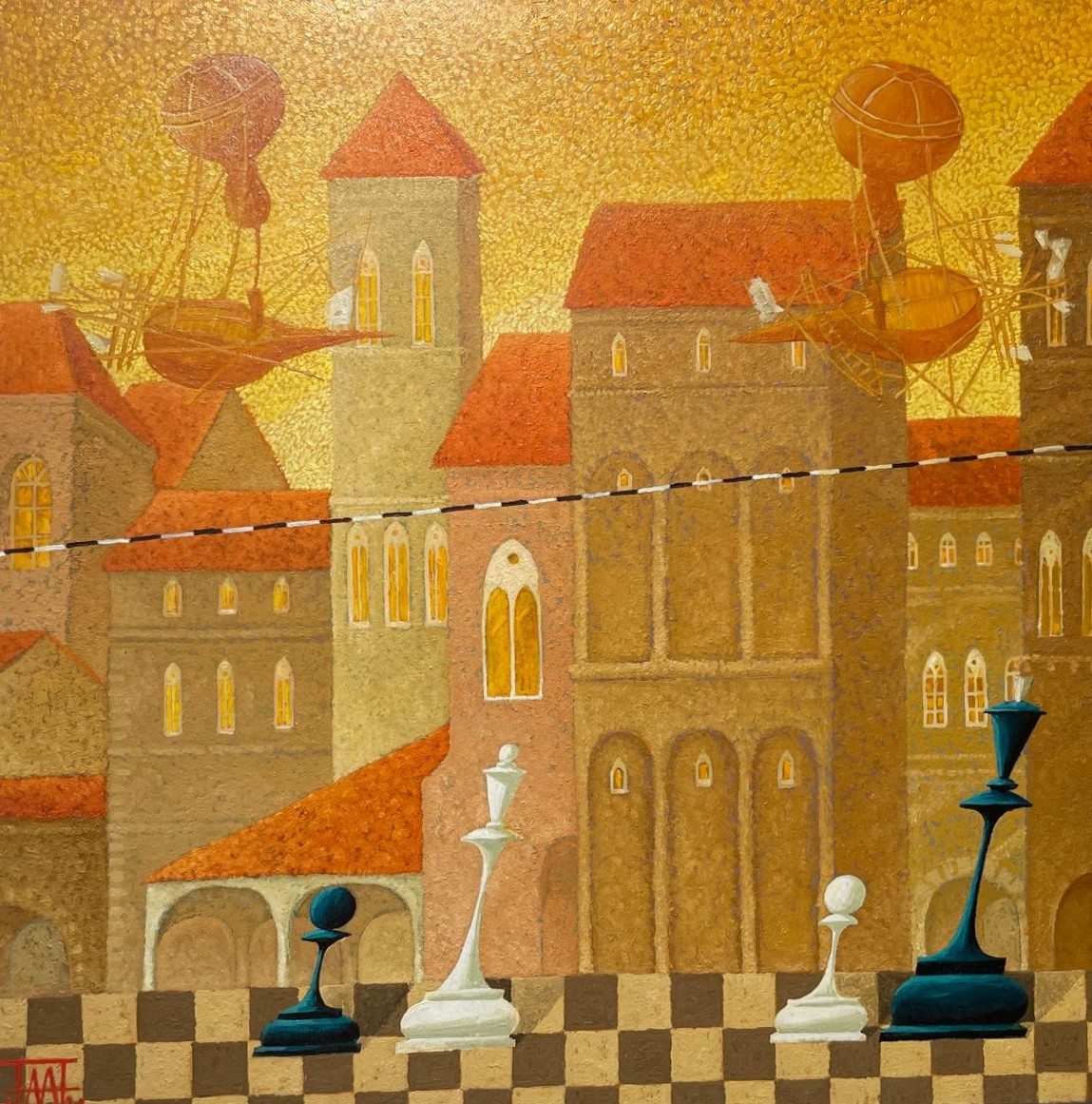  Air Combat - 1, Alla Lipatova, Buy the painting Oil