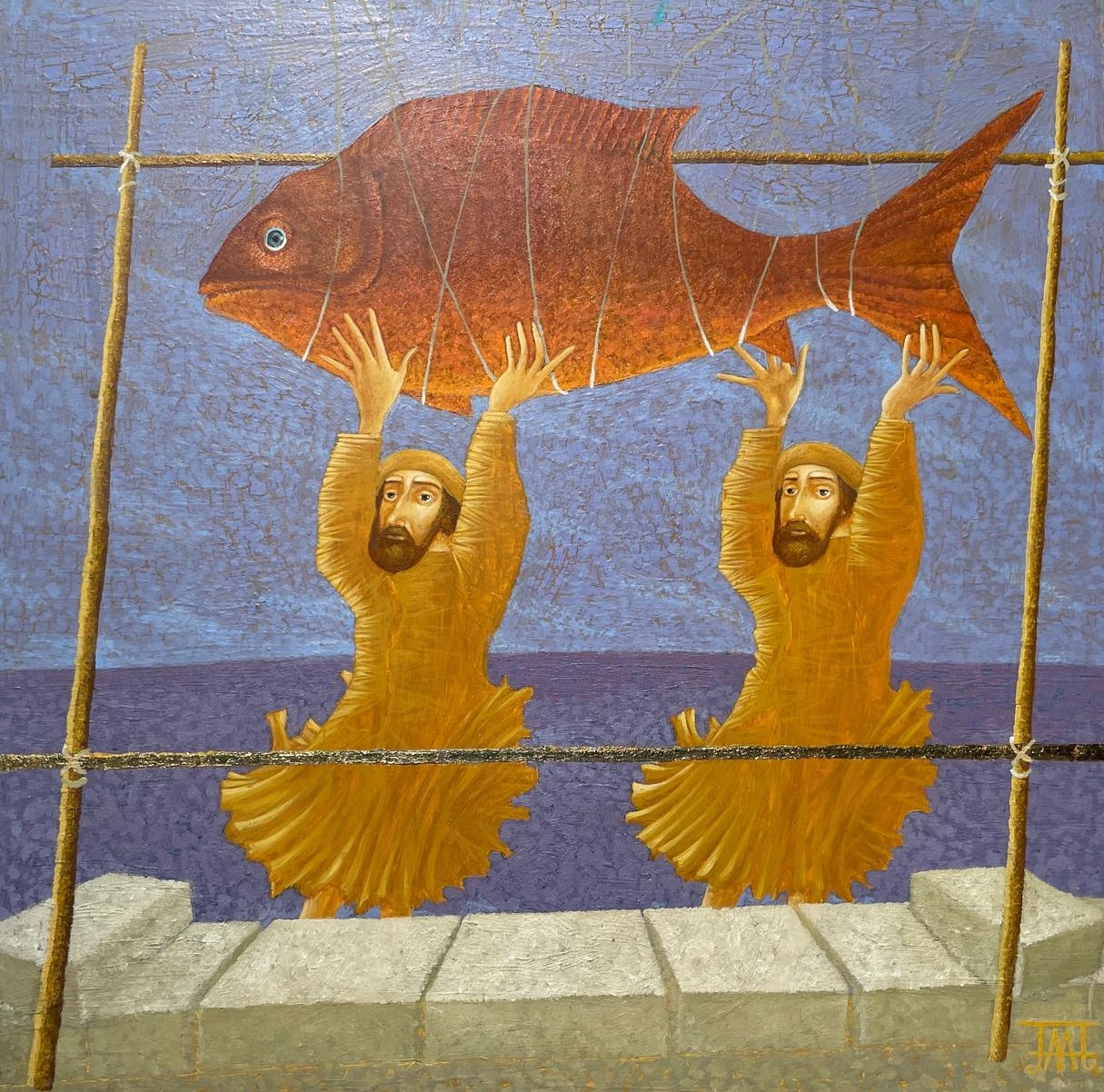 Catch - 1, Alla Lipatova, Buy the painting Oil