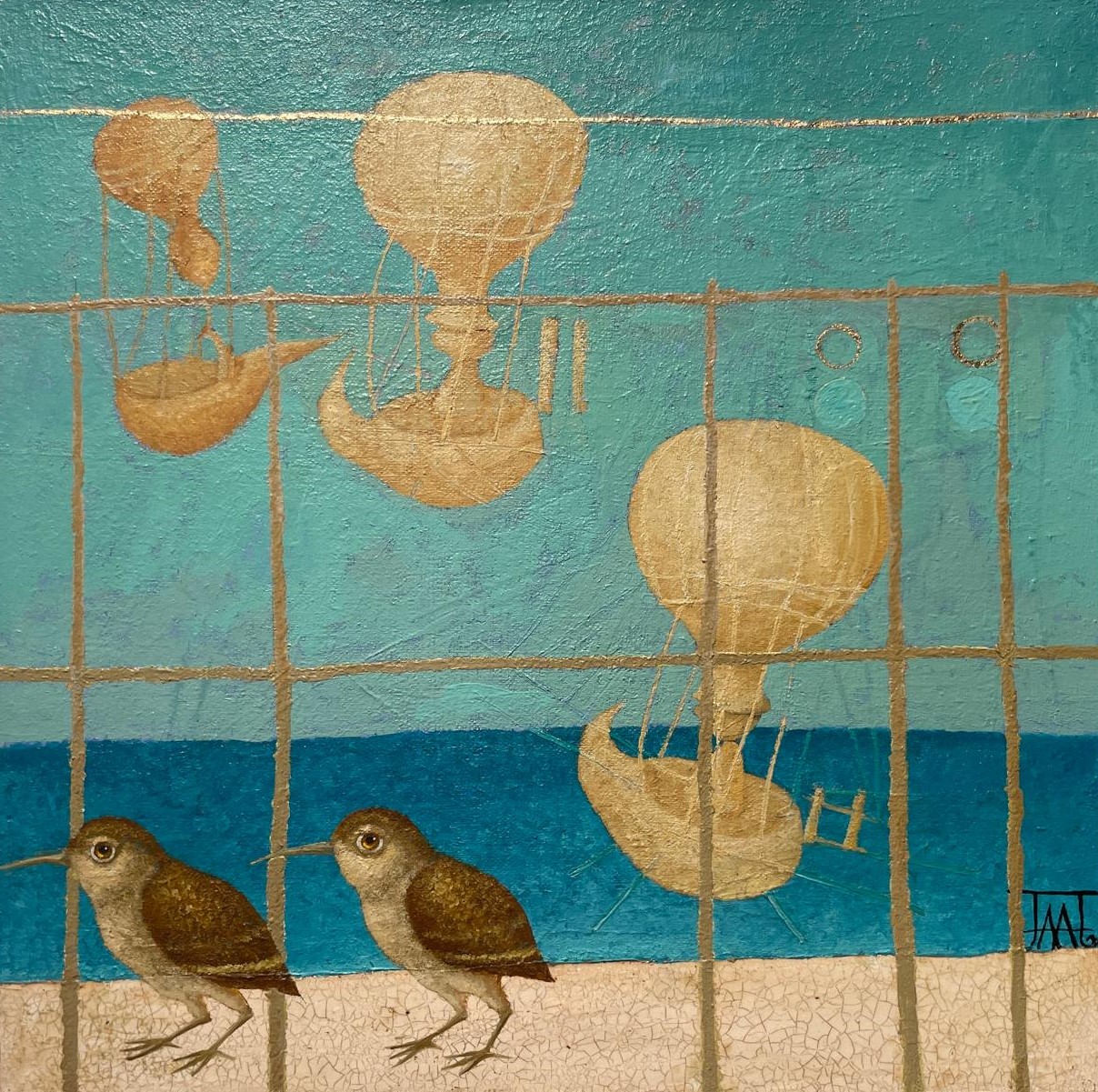 Aerial Combat - 1, Alla Lipatova, Buy the painting Oil