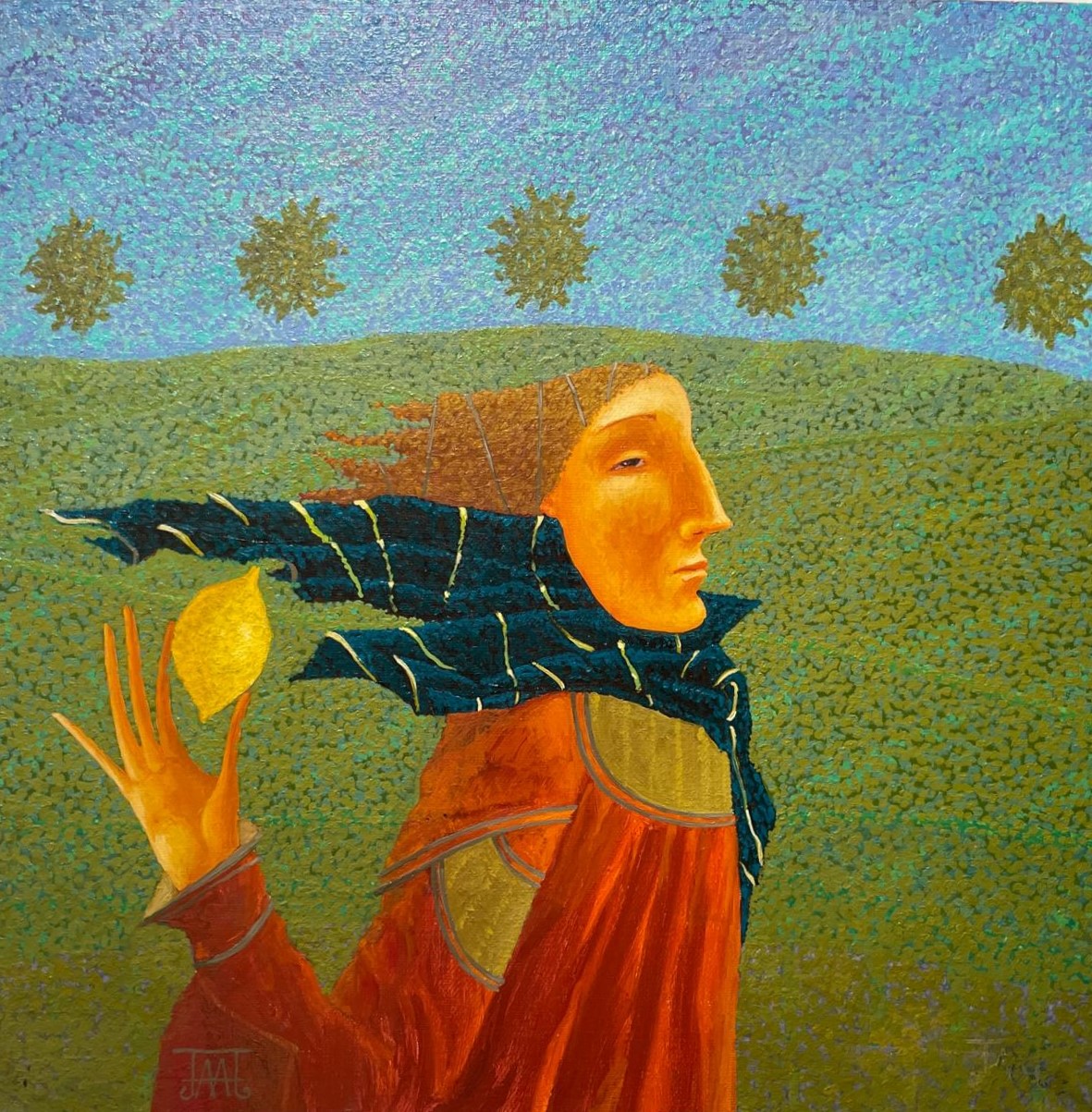 Wind. Field. - 1, Alla Lipatova, Buy the painting Oil