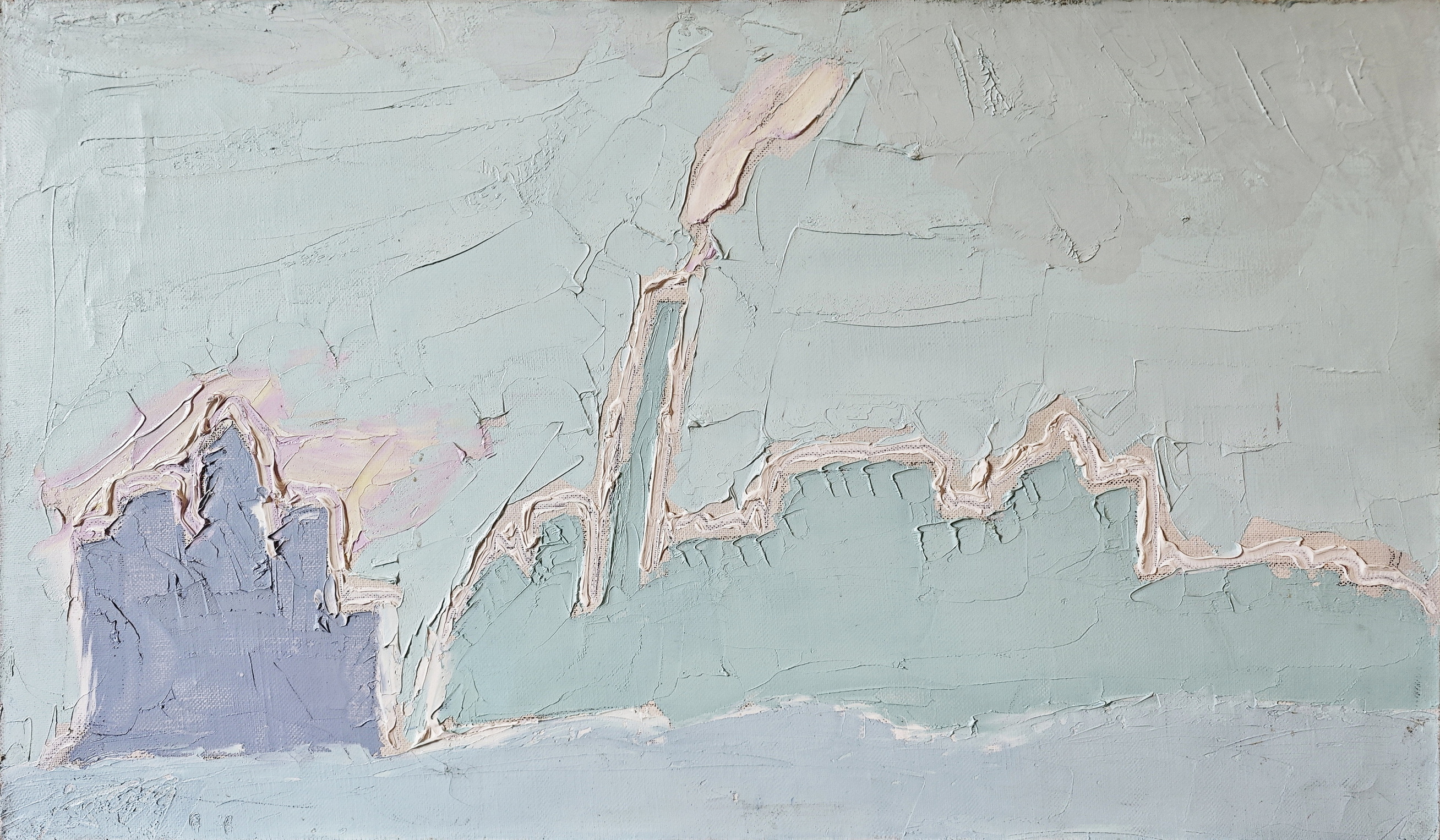 The Moskva River - 1, Sergei Laushkin, Buy the painting Oil