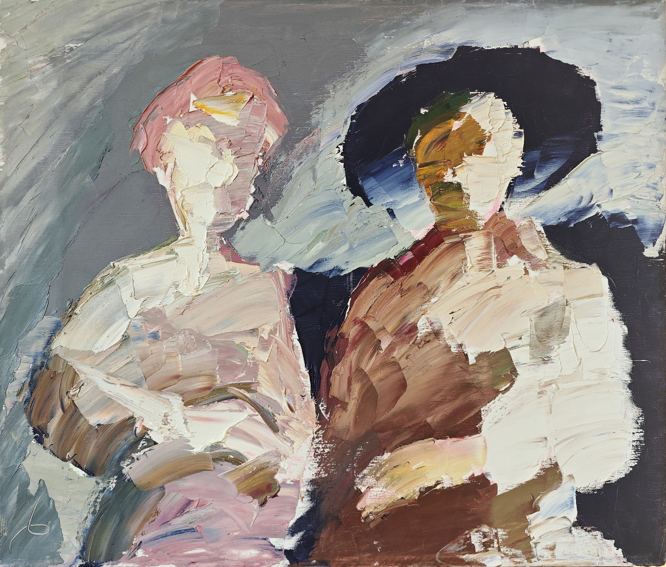 The Two of Us - 1, Sergei Laushkin, Buy the painting Oil