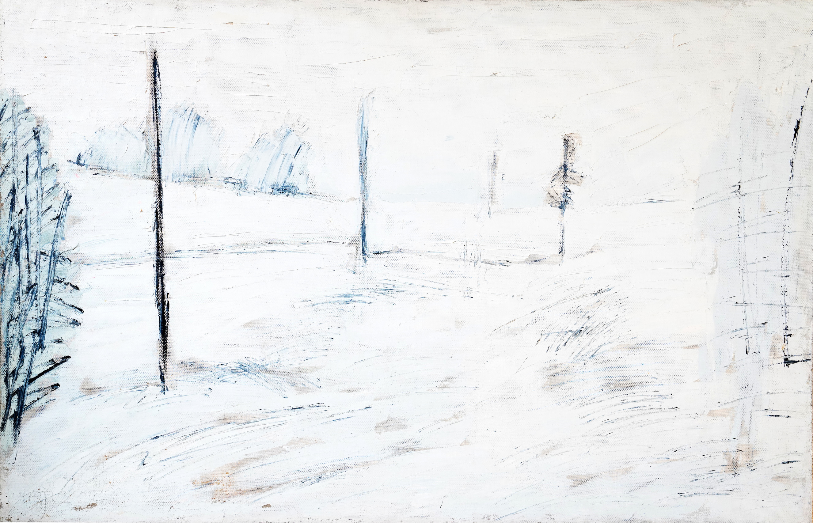 Winter - 1, Sergei Laushkin, Buy the painting Oil