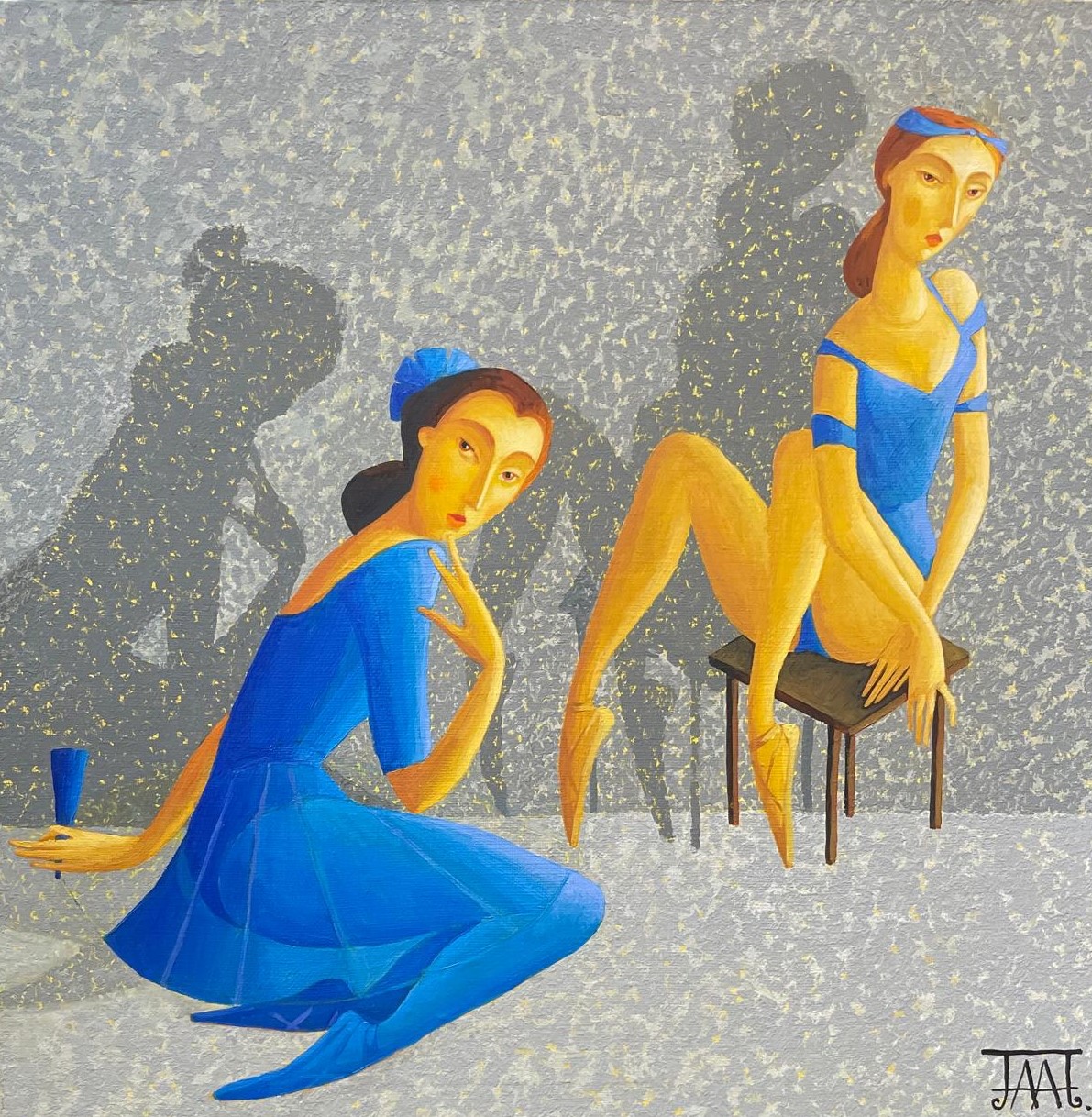 Dancers IV - 1, Alla Lipatova, Buy the painting Oil