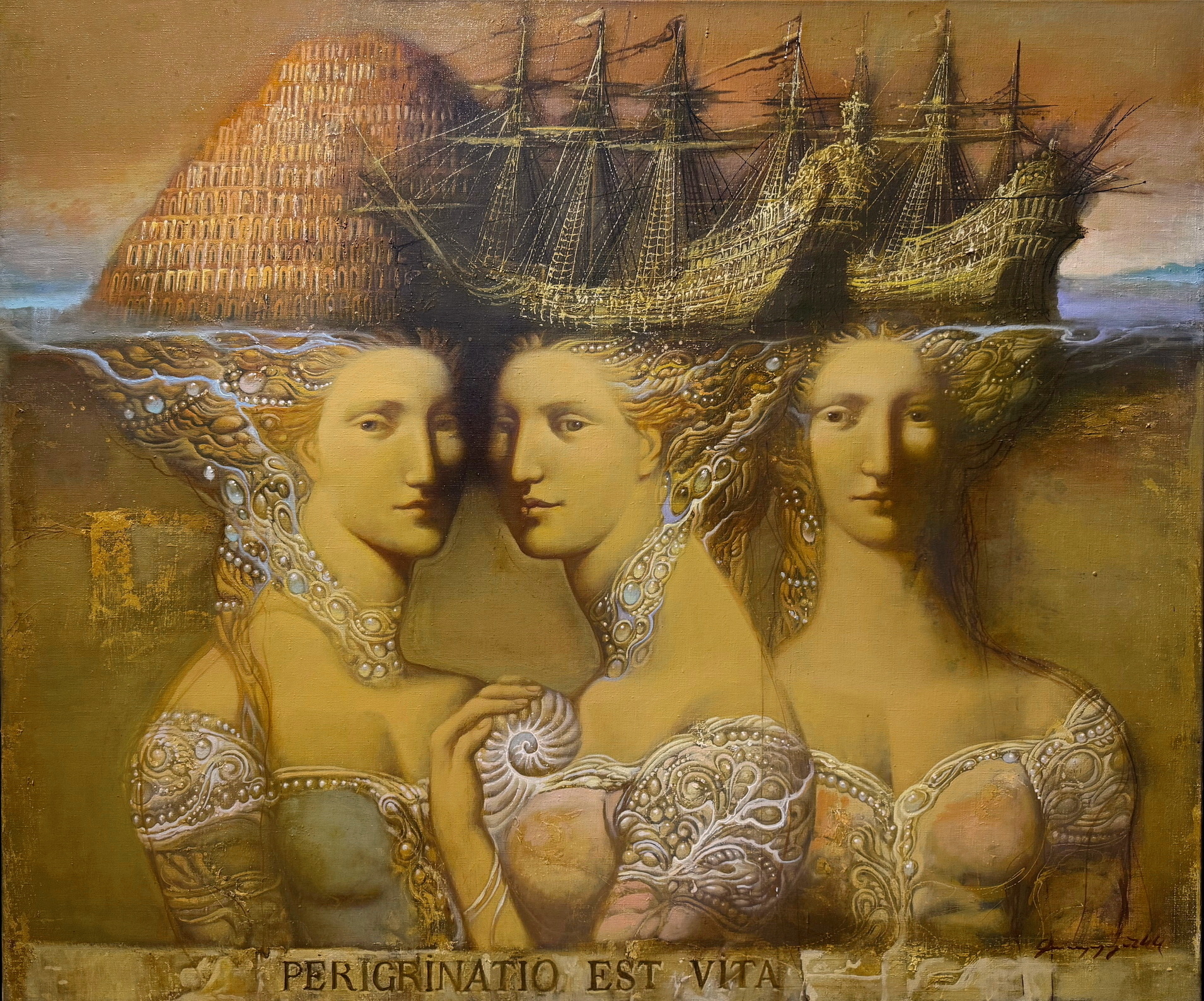 Journey - 1, Armen Gasparyan, Buy the painting Oil