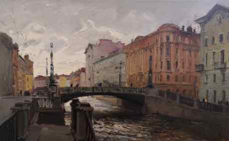 Near the Voznesensky Bridge