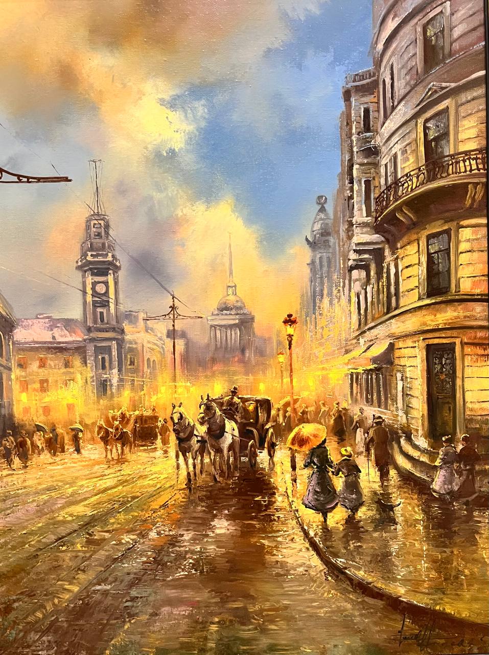 On Nevsky - 1, Dmitry Balakhonov, Buy the painting Oil