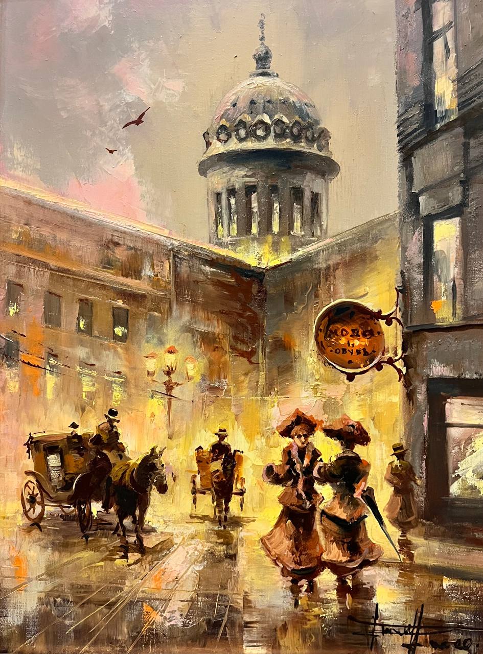 Kazan Cathedral - 1, Dmitry Balakhonov, Buy the painting Oil