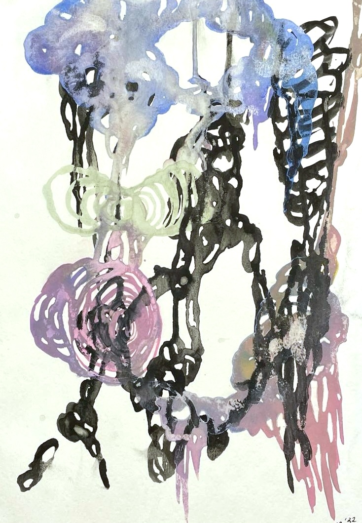 Connection 3333 - 1, Boris Makarov, Buy the painting Watercolor