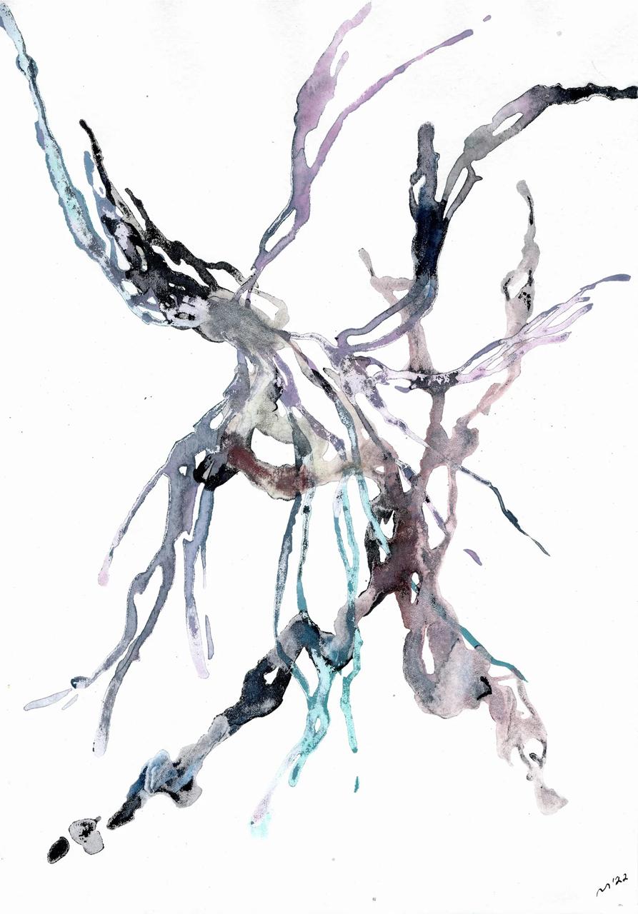 Connection 2 - 1, Boris Makarov, Buy the painting Watercolor