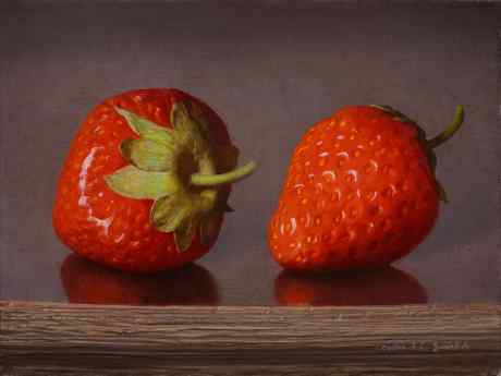 Two Strawberries