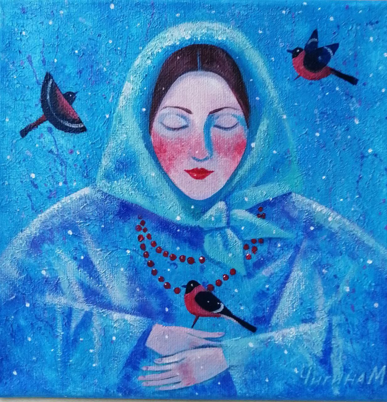 Winter has come - 1, Margarita Chigina, Buy the painting Acrylic