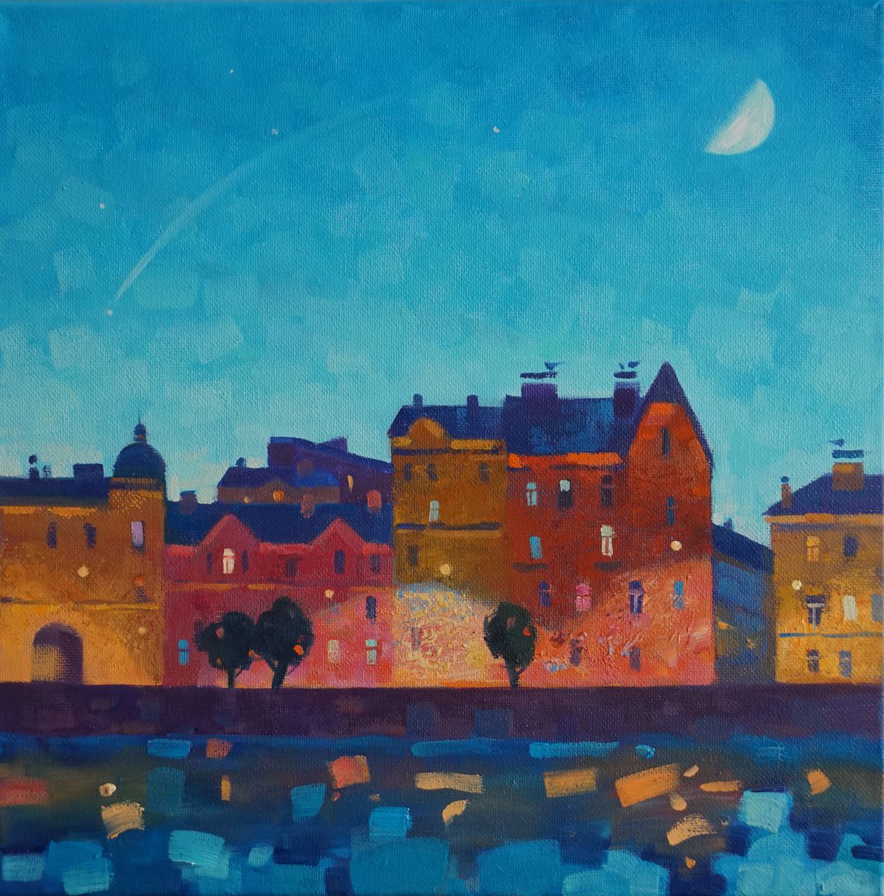 Shooting Star - 1, Margarita Chigina, Buy the painting Oil