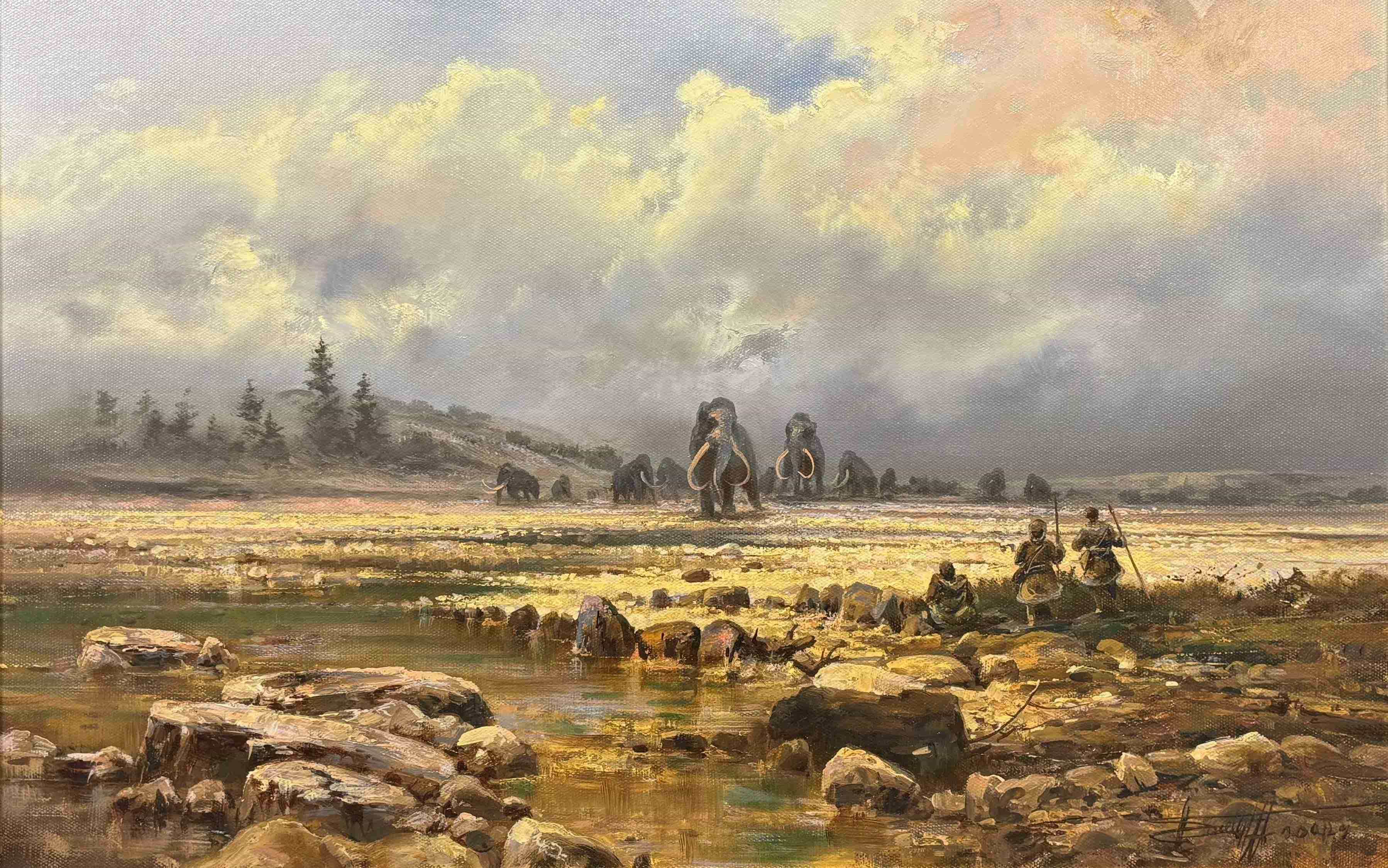 In the old era - 1, Dmitry Balakhonov, Buy the painting Oil