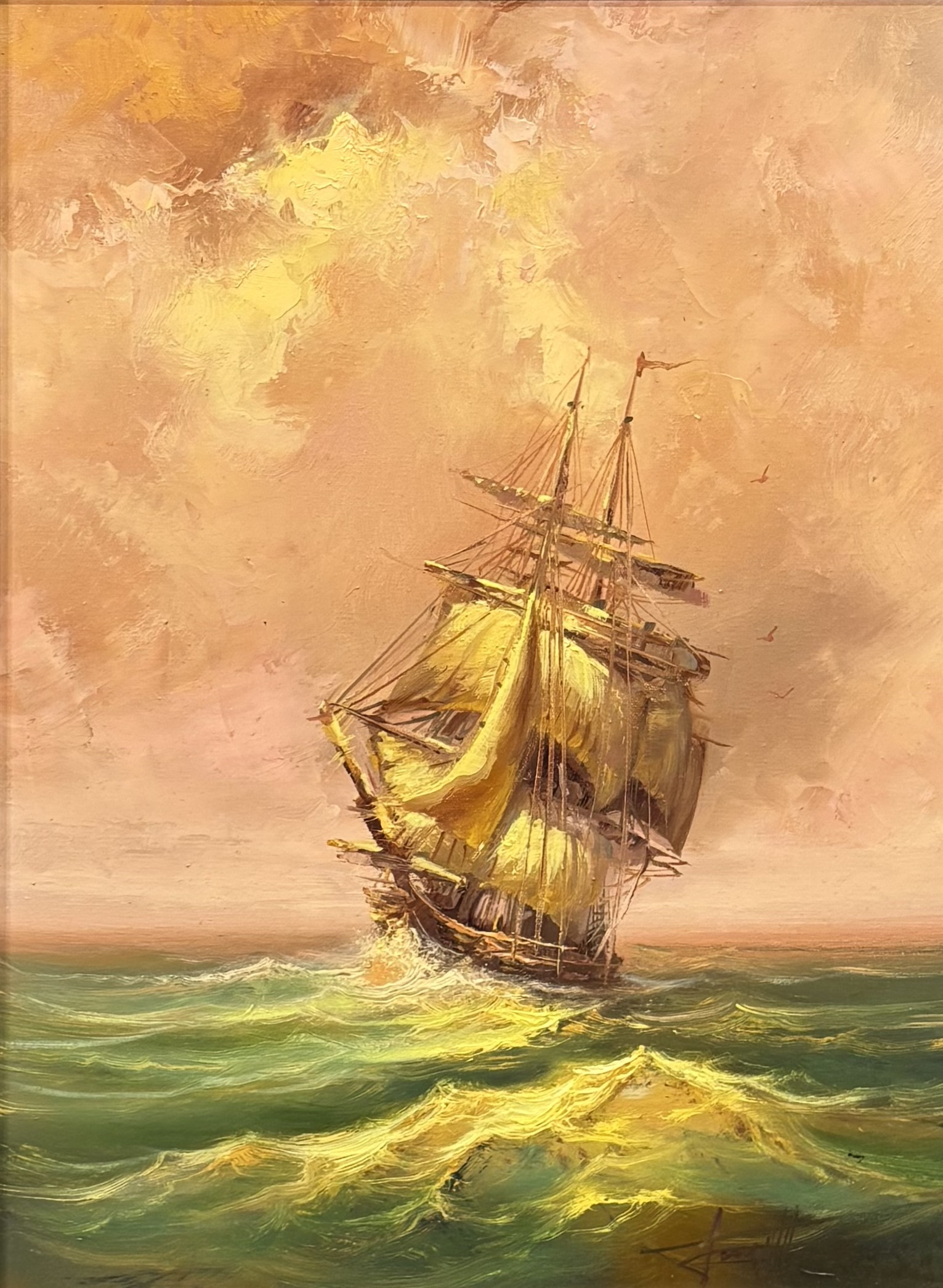 Sailboat - 1, Dmitry Balakhonov, Buy the painting Oil