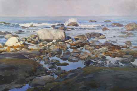 Rocks on the shore
