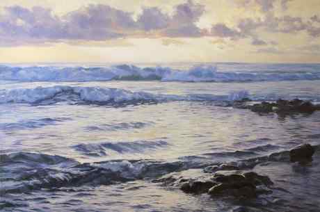 Evening at the seaside