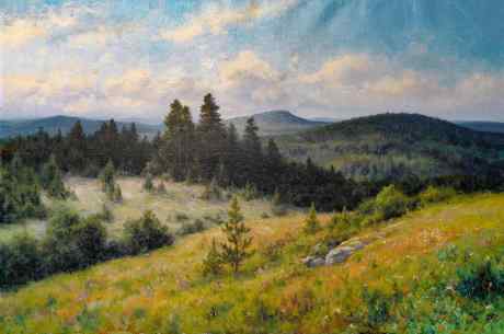 The Urals. On The Mountain Slopes