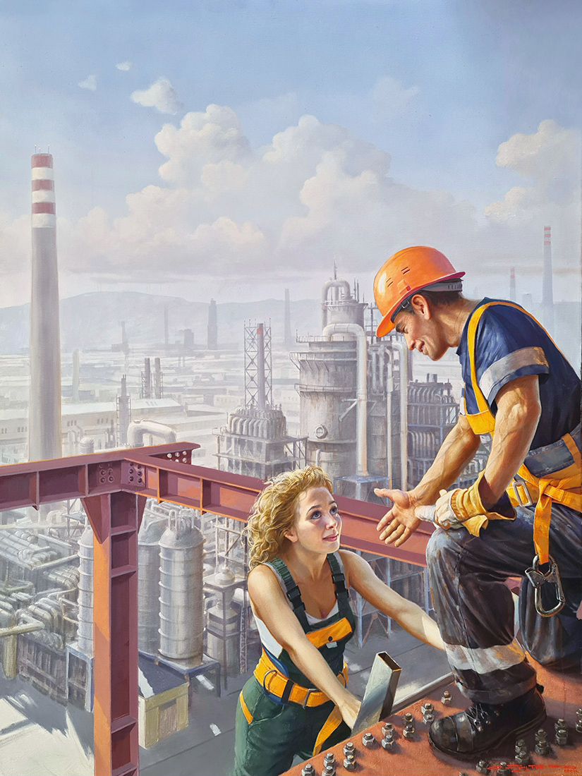 The new girl - 1, Stanislav Plutenko, Buy the painting Tempera