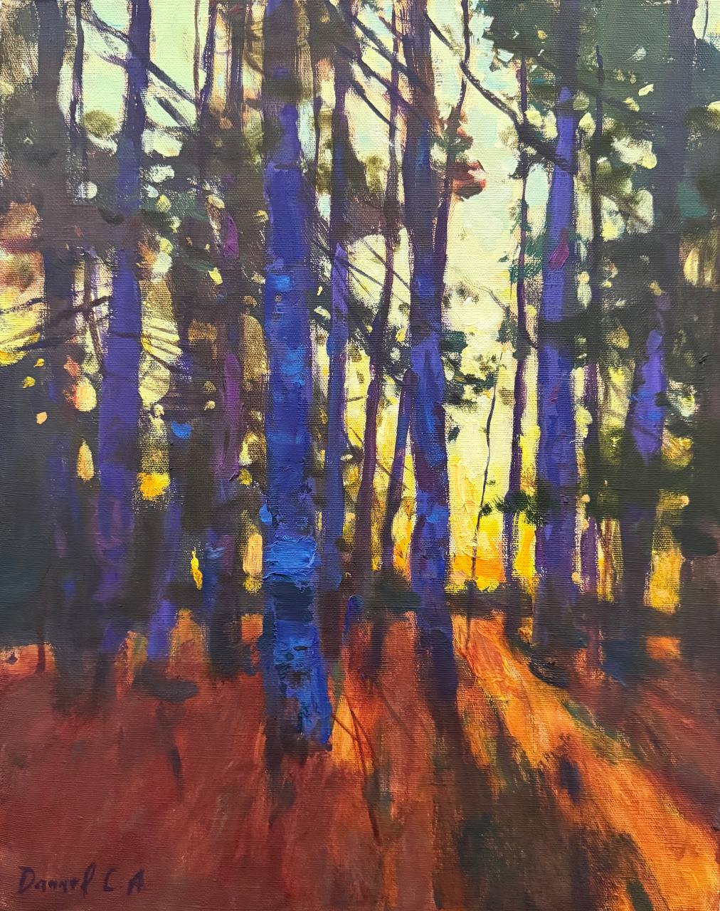 Sunset - 1, Sergey Danchev, Buy the painting Oil