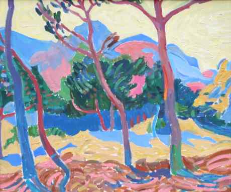 Andre Derain's The Trees
