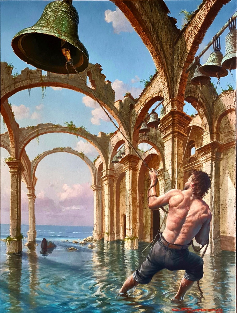 The Bell Ringer - 1, Stanislav Plutenko, Buy the painting Oil