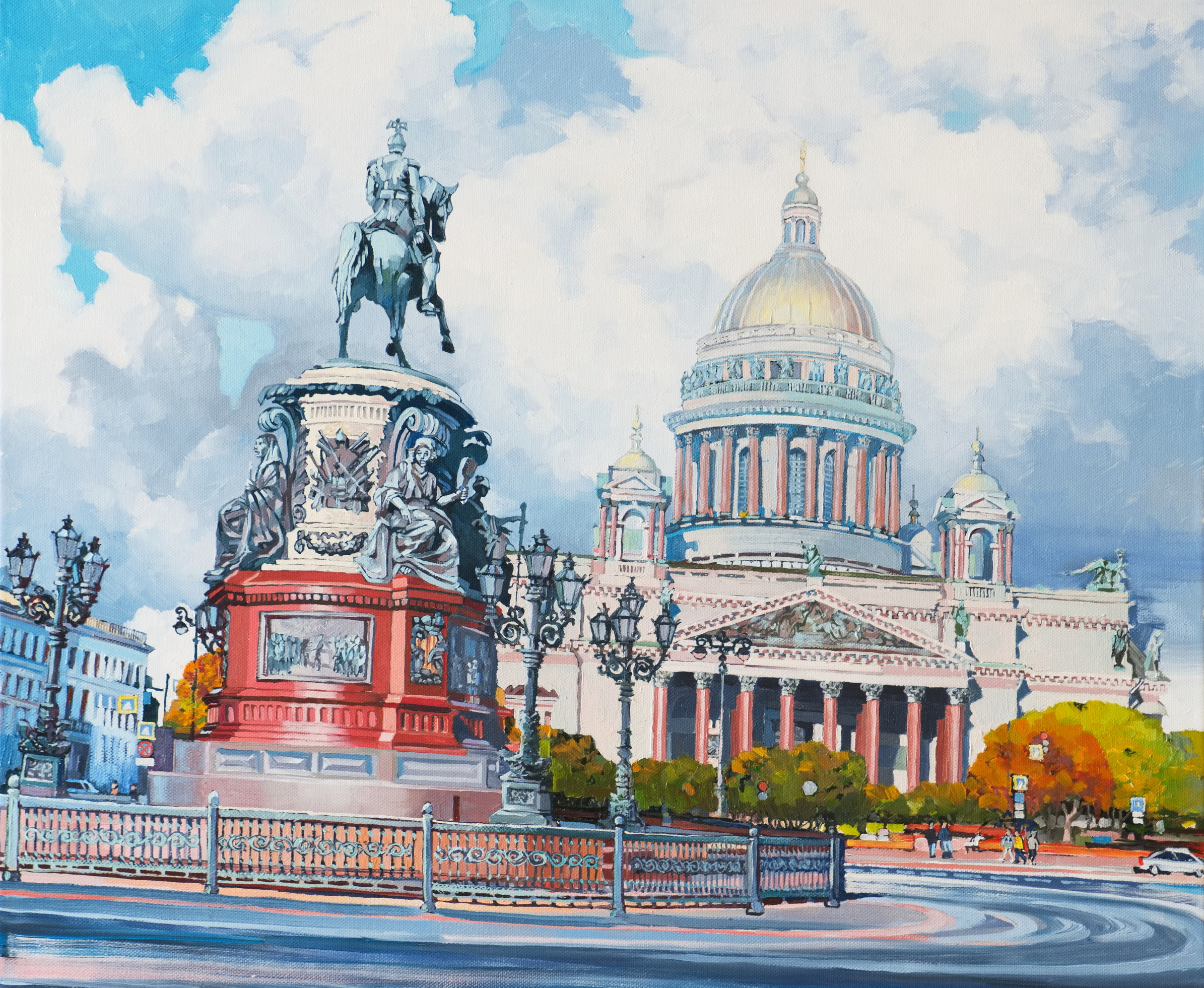 Cathedral with a biblical name - 1, , Buy the painting Oil