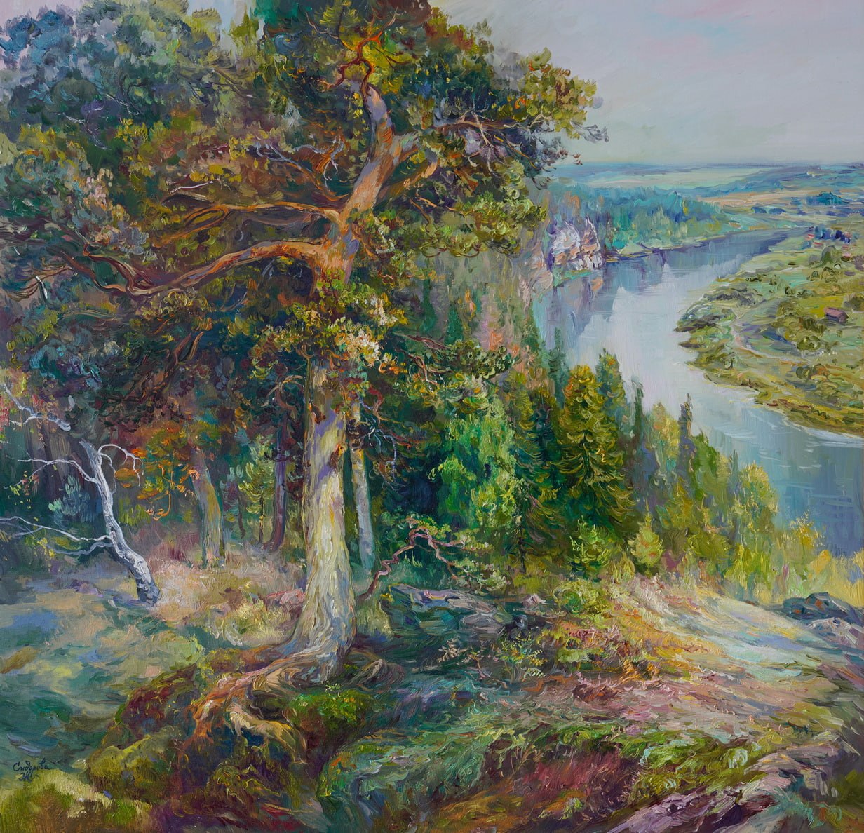 The Beauty of the Forest - 1, Zhanna Sidorova, Buy the painting Oil