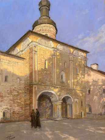 Church above the Holy Gates, 16th century, Kirillo-Belozersky Monastery