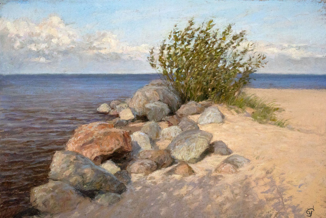 Ladoga - 1, Sergey Oussik, Buy the painting Author's technique