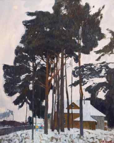 The house among the pines