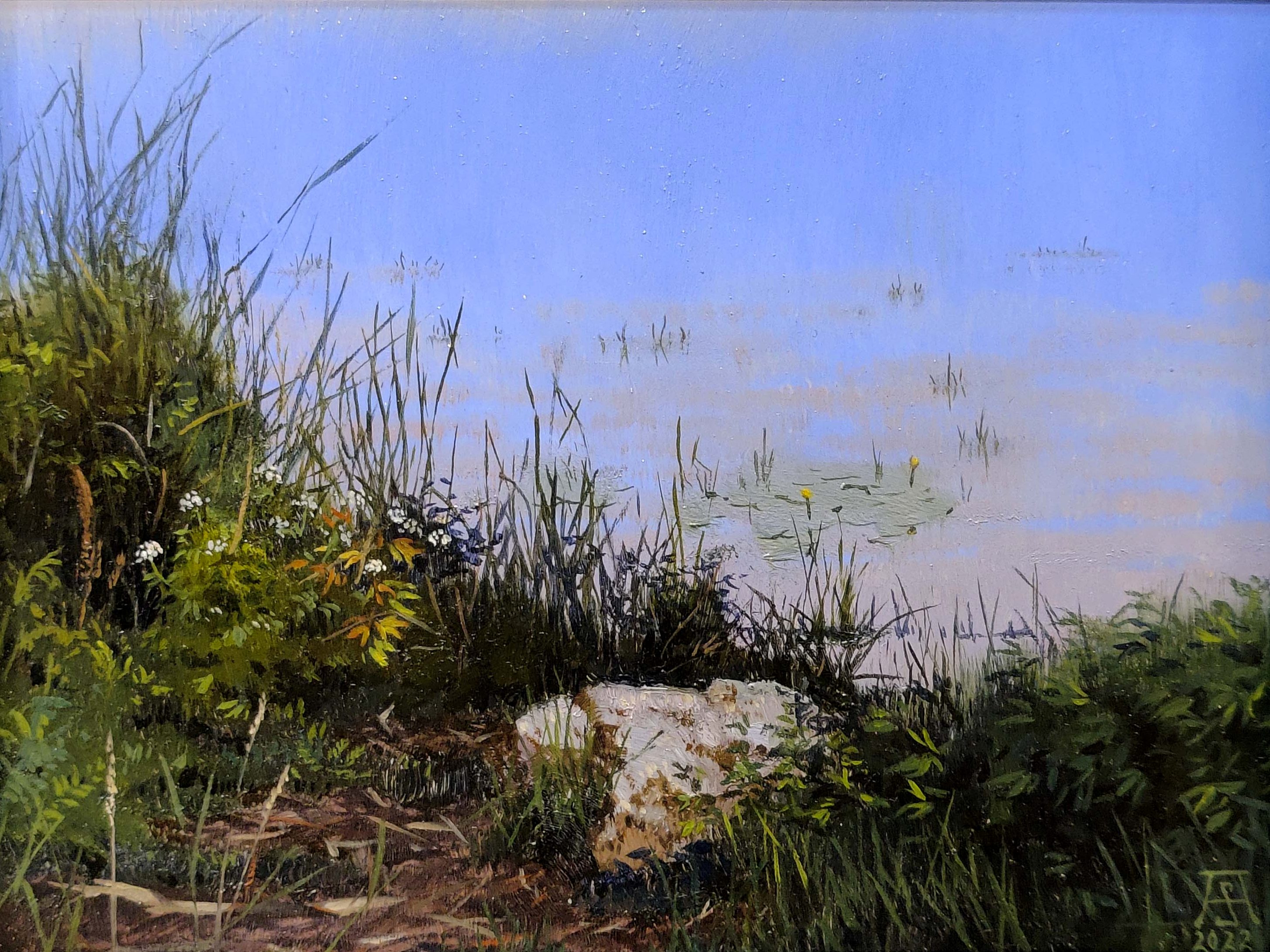 Azure of Lake Nero - 1, Anastasia S. Tessina, Buy the painting Oil