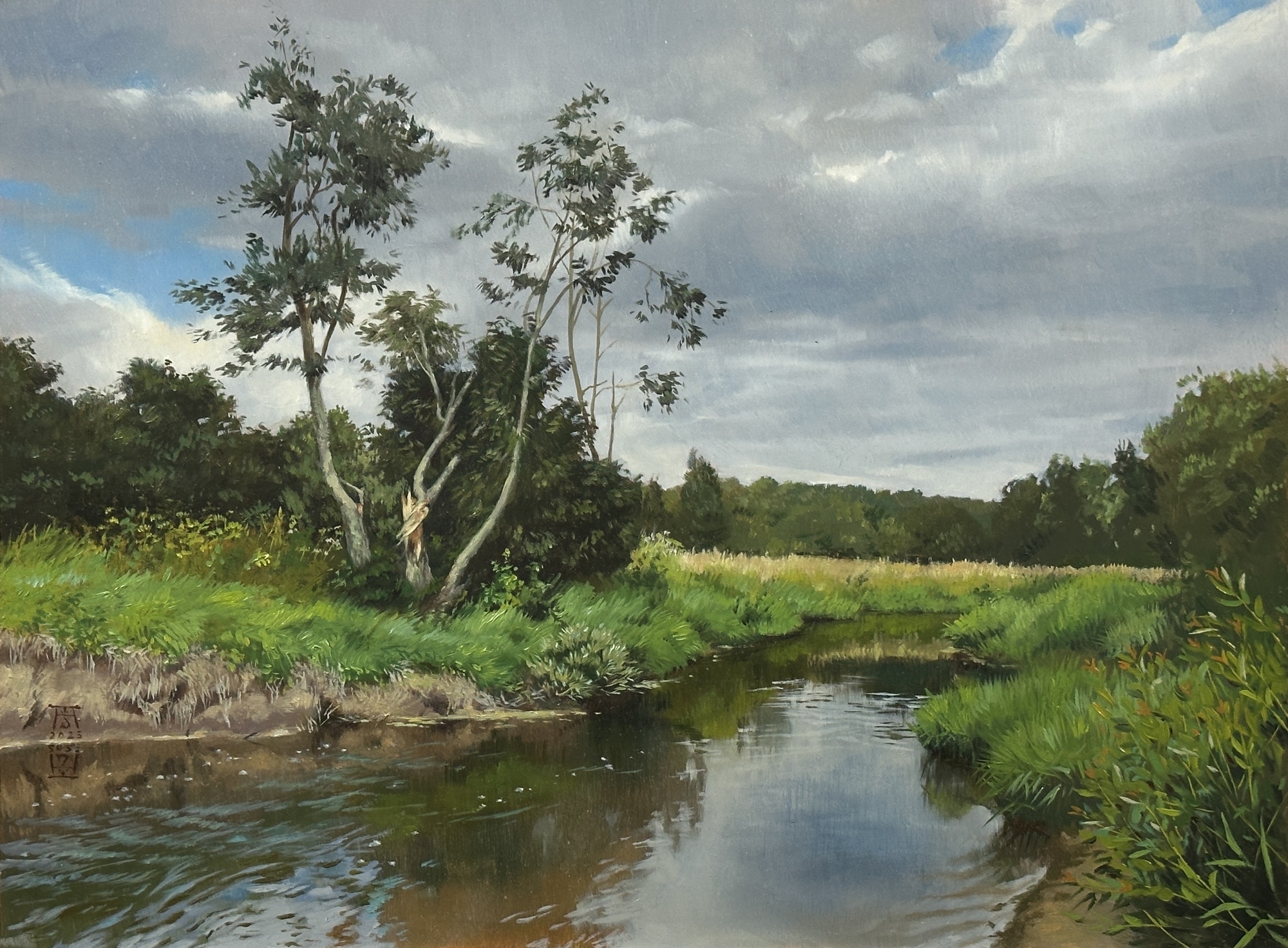 Dutch motif near Moscow - 1, Anastasia S. Tessina, Buy the painting Oil